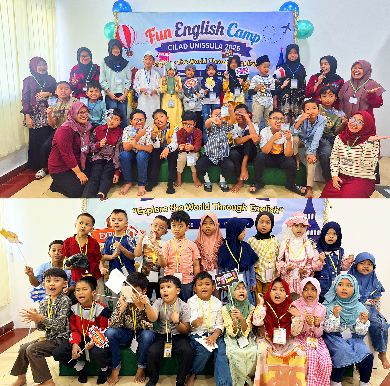 Fun English Camp CILAD UNISSULA Ajak Anak Jelajahi Dunia Melalui Bahasa Inggris